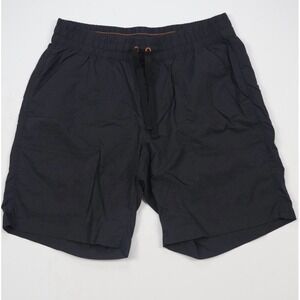 Orvis Men's Nylon Stretch Shorts Black Small Quick Dry Elastic Waist Swim Hybrid